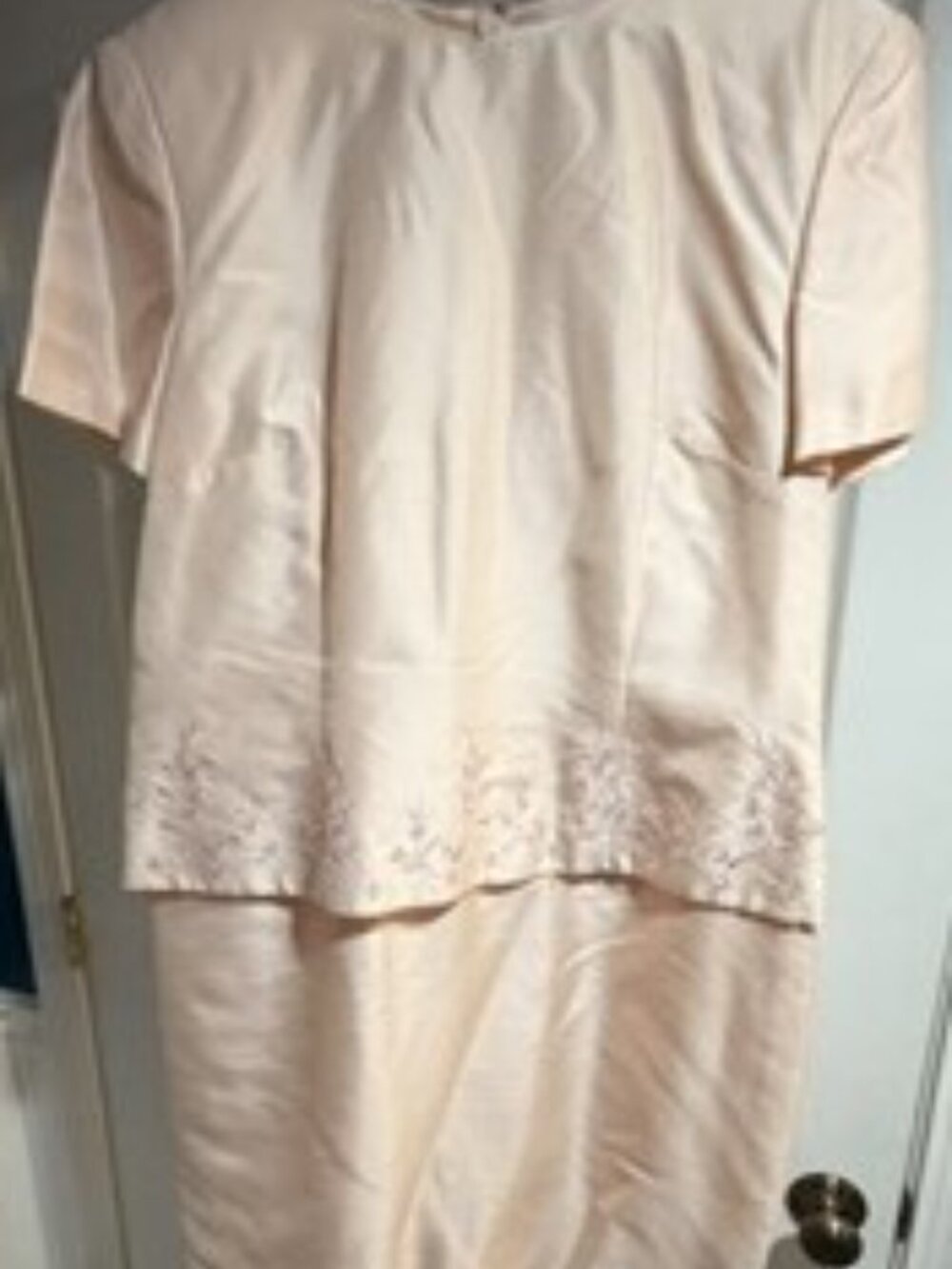 Silk dress in Peach from Talbots
